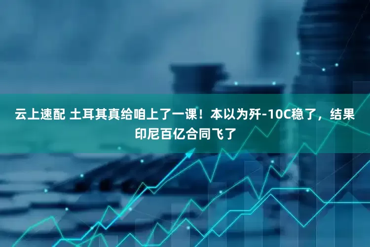 云上速配 土耳其真给咱上了一课！本以为歼-10C稳了，结果印尼百亿合同飞了