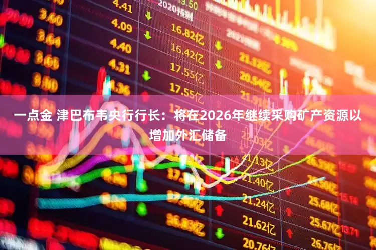 一点金 津巴布韦央行行长：将在2026年继续采购矿产资源以增加外汇储备
